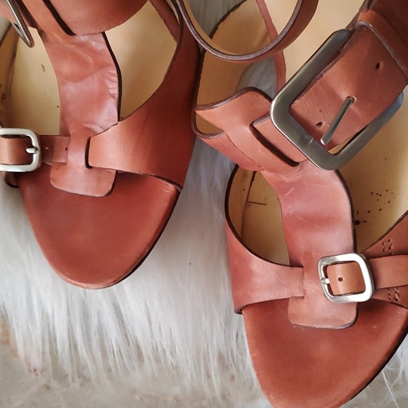 Cole haan brown open toe leather sandals Size 9B - Picture 14 of 16